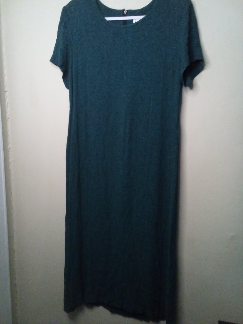 Karin Stevens Dress Women 16 Vintage Short Sleeve Green Black